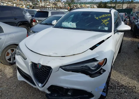 2018 Alfa Romeo Stelvio Ti Sport Awd from USA, damaged, VIN ZASFAKNN2J7B72960